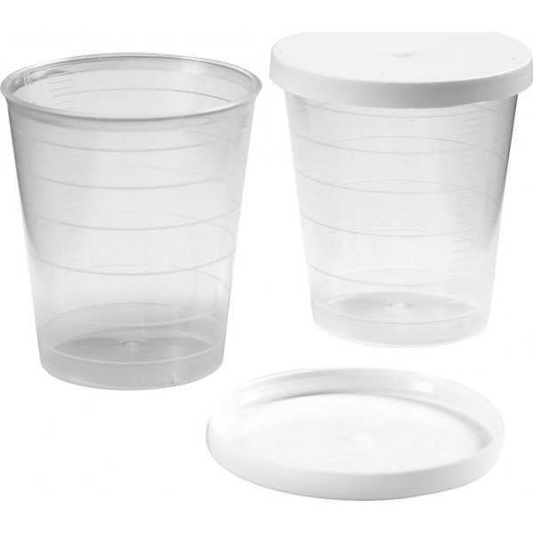 Bcher avec couvercle - 30 ml - 75 pcs