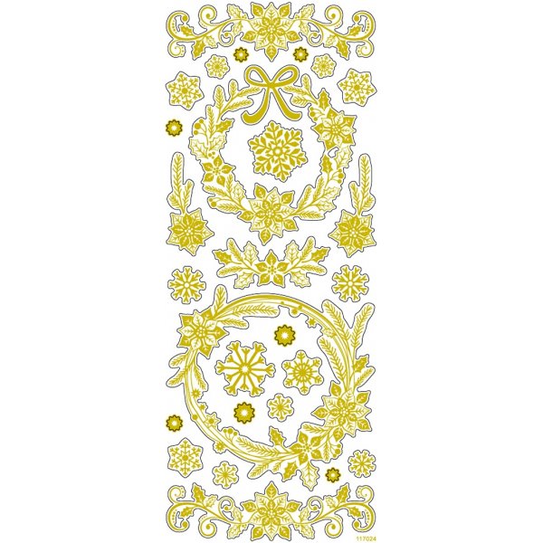 Autocollants - dors - toiles de Nol