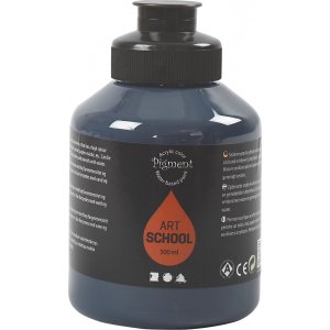 Pigment Art School - indigo - semi-brillant - couvrant - 500 ml Pigment Art School - indigo - semi-brillant - couvrant - 500 ml