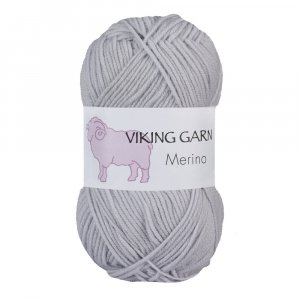 Fil Viking Mérinos 50g - Gris acier (811) Fil Viking Mérinos 50g - Gris acier (811)
