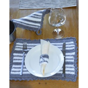 Patron au crochet - Ensemble de cuisine au crochet double Patron au crochet - Ensemble de cuisine au crochet double