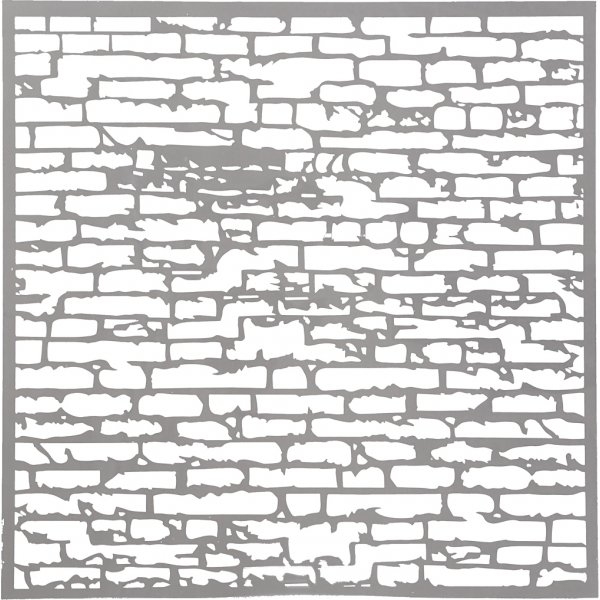 Pochoir - mur - 30,5 x 30,5 cm