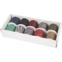 Ficelle  nouer - couleurs mlanges - 10 x 10 m