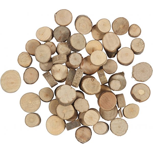 Planches de bois Ø10-15 mm - 25 g Planches de bois Ø10-15 mm - 25 g
