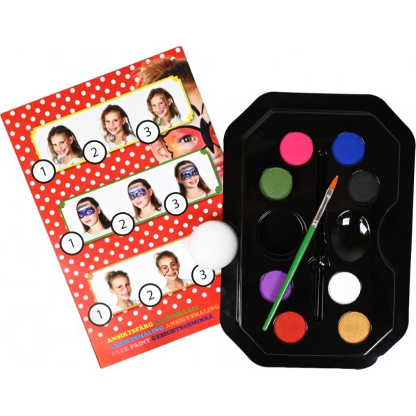 Peinture pour le visage Deluxe 8P Peinture pour le visage Deluxe 8P
