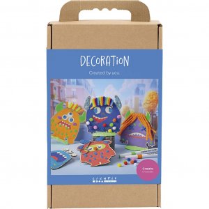 Kit de décoration DIY Monstre Couleurs assorties 8 pièces Kit de décoration DIY Monstre Couleurs assorties 8 pièces
