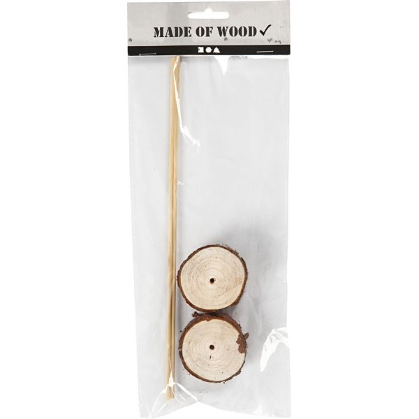 Pieds en bois avec bâton associé Pieds en bois avec bâton associé