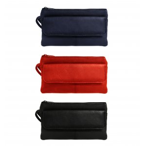 Sac de rangement en cuir nappa d'agneau Sac de rangement en cuir nappa d'agneau