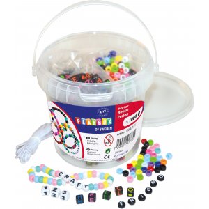 Perles lettres en seau - 1000 pcs Perles lettres en seau - 1000 pcs