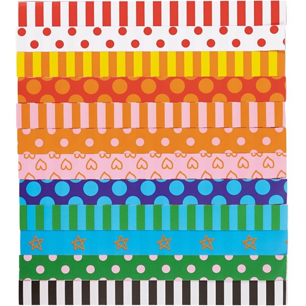 Bandes de guirlande avec imprim -  motifs - 2400 pcs