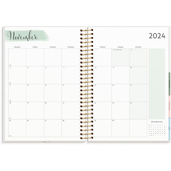 Calendrier 24/25 - Organisateur de vie