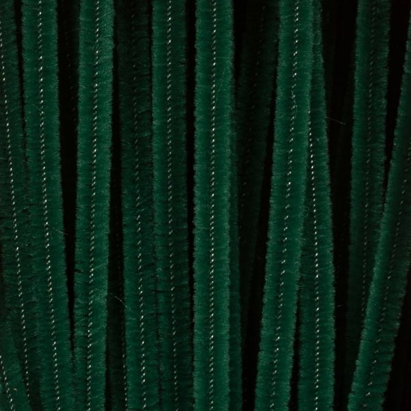 Cure-pipe - 6 mm - vert fonc� - 50 pcs