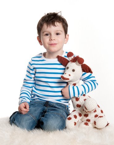 Patron au crochet - Girafe au crochet