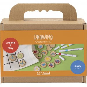 Kit de dessin à faire soi-même, jeux de mémoire et Match 3, couleurs mélangées Kit de dessin à faire soi-même, jeux de mémoire et Match 3, couleurs mélangées