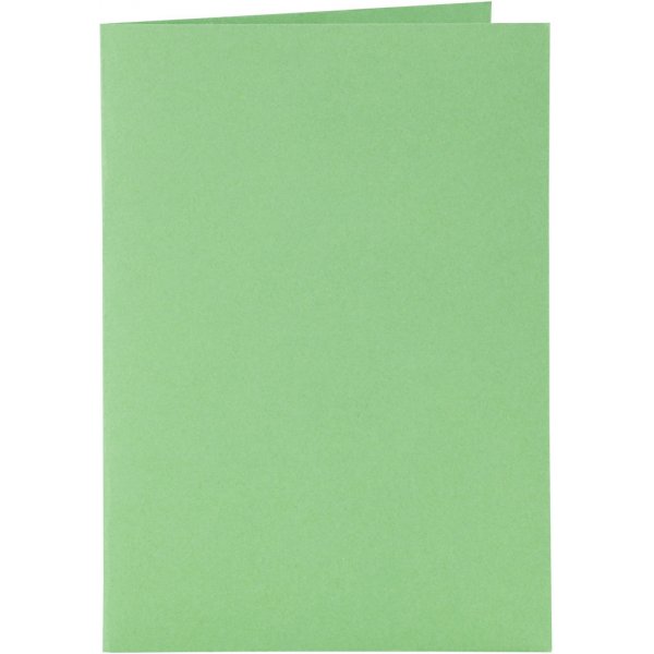 Cartes et enveloppes - vert 10,5 x 15 cm - 6 sets Cartes et enveloppes - vert 10,5 x 15 cm - 6 sets
