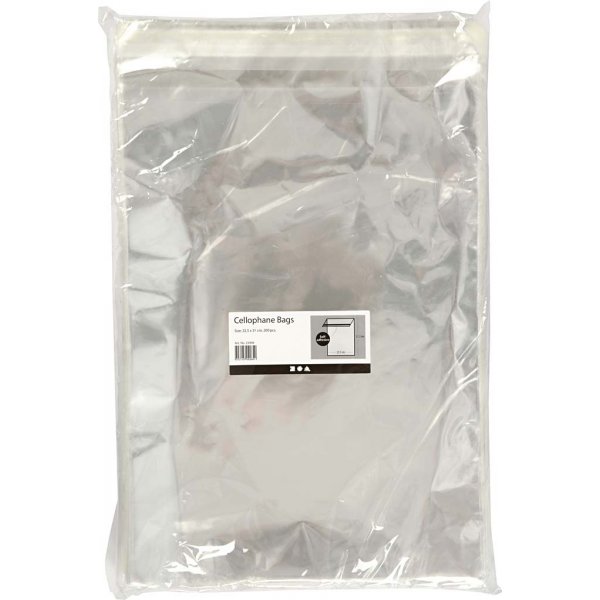 Sachets cellophane - 22,5 x 31,2 cm - 200 pcs