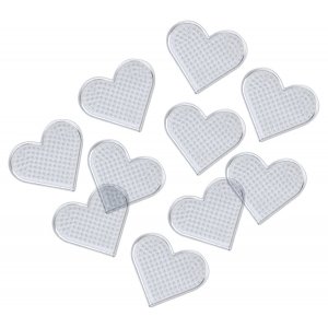 Assiettes paquet de 10 petits coeurs Assiettes paquet de 10 petits coeurs