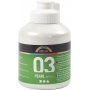 Peinture scolaire Acrylique - Mtallis - blanc - 500 ml