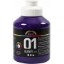 Peinture scolaire - Acrylique - violet - brillante - 500 ml