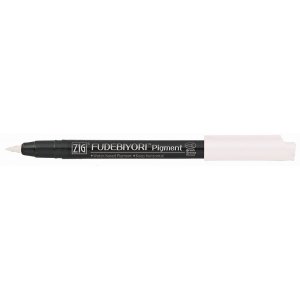 Stylo pinceau ZIG Fudebiyori - Blanc lait Stylo pinceau ZIG Fudebiyori - Blanc lait