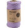Fil macram, violet, 55 m