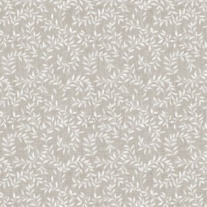 Toile cirée PVC Petite feuille - Lin Toile cirée PVC Petite feuille - Lin