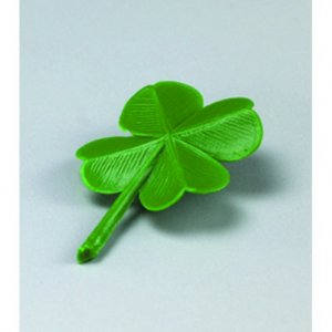 Miniature 28 mm - vert 8 pcs. Trèfle à quatre feuilles Miniature 28 mm - vert 8 pcs. Trèfle à quatre feuilles