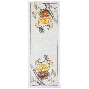 Kit de broderie Runner - Poulet dans un arbre Kit de broderie Runner - Poulet dans un arbre