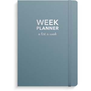 Agenda hebdomadaire non daté - Bleu Agenda hebdomadaire non daté - Bleu
