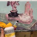 Image client Peinture acrylique W&N Galeria 500ml - 644 Blanc de titane