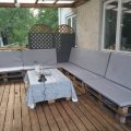 Image client Toile cir�e marbre concass� - Gris