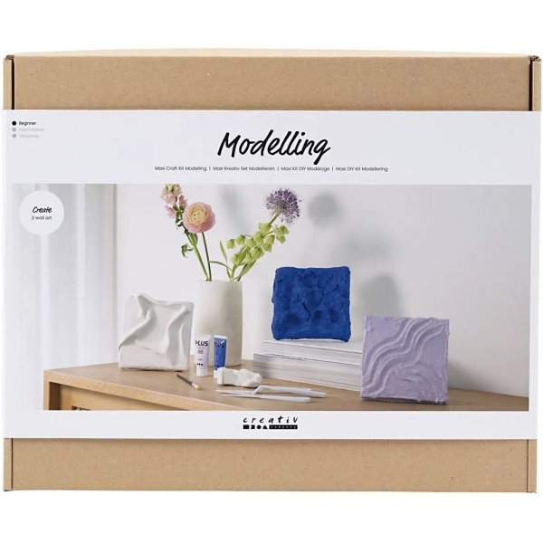 Maxi DIY Kit Modelage, Dcoration Murale