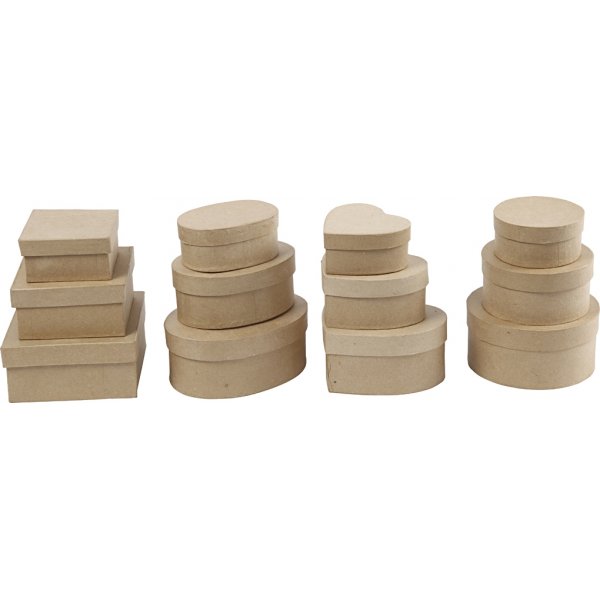 Cendres - papier mch - 72 pcs