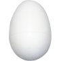 Oeufs Frigolit - Blanc - H12 cm - 25 pcs