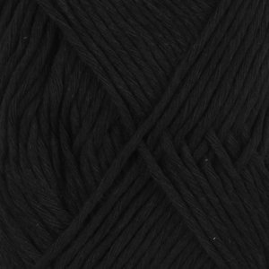Fil DROPS Cotton Light Uni Color - 50g - Noir (20) Fil DROPS Cotton Light Uni Color - 50g - Noir (20)