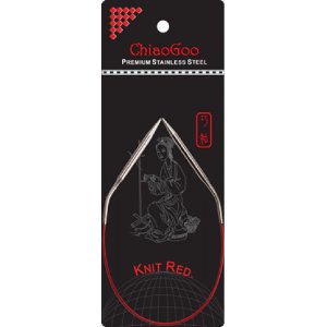 Aiguille circulaire SS Rouge 30 cm Aiguille circulaire SS Rouge 30 cm