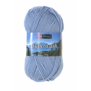 Fil Viking Superwash 50g - Bleu clair (120) Fil Viking Superwash 50g - Bleu clair (120)