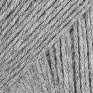 Fil DROPS Nord Mix - 50g - Gris clair (04) Fil DROPS Nord Mix - 50g - Gris clair (04)