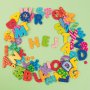 Lettres magn�tiques � motifs 60 pcs