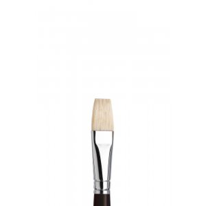 Brosse en poils de sanglier W&N Azanta Noir Plat Brosse en poils de sanglier W&N Azanta Noir Plat