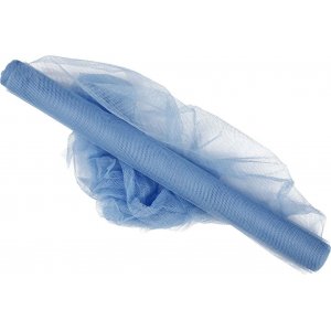 Tulle - bleu clair - 5 m Tulle - bleu clair - 5 m