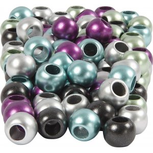 Mélange Congo - couleurs métallisées - Ø10 mm - 125 ml Mélange Congo - couleurs métallisées - Ø10 mm - 125 ml