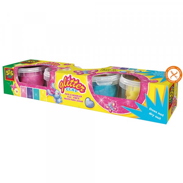 Argile 4x90 g - paillete