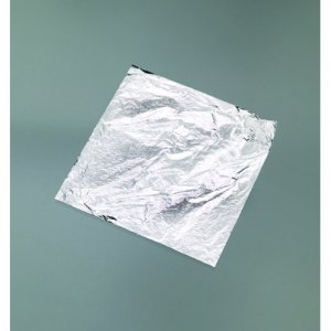 Feuille d'argent pur 95 x 95 mm - 25 feuilles Feuille d'argent pur 95 x 95 mm - 25 feuilles