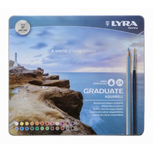 Stylos aquarelle Lyra Graduate - paquet de 24 Stylos aquarelle Lyra Graduate - paquet de 24
