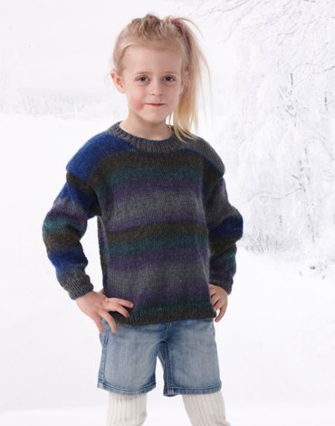 Patron Tricot - Pull Enfant (Grande Tendance 2)