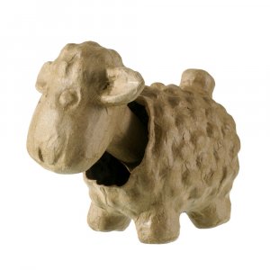 PappArt Figurine Mouton hochant la tête - 16,5x9x13 cm PappArt Figurine Mouton hochant la tête - 16,5x9x13 cm