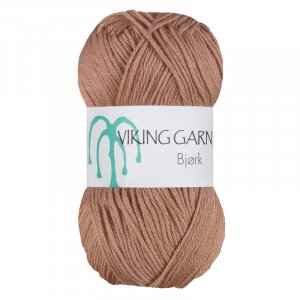 Fil Viking Bjørk 50g - Marron rose (581) Fil Viking Bjørk 50g - Marron rose (581)