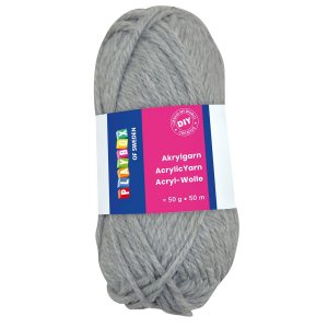 Fil acrylique 50 g gris Fil acrylique 50 g gris