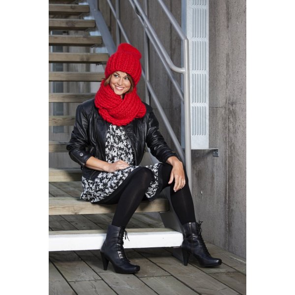 Patron de tricot - Bonnet et charpe en tricot 4 doubles